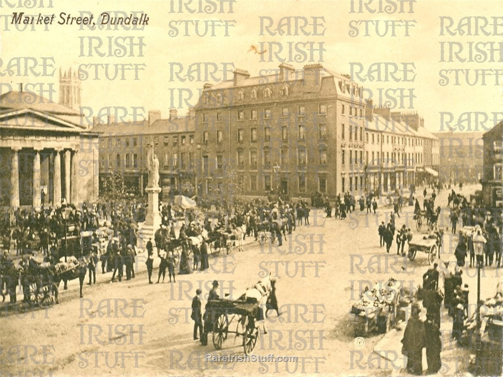 Market Street, Dundalk, Co. Louth, Ireland 1895