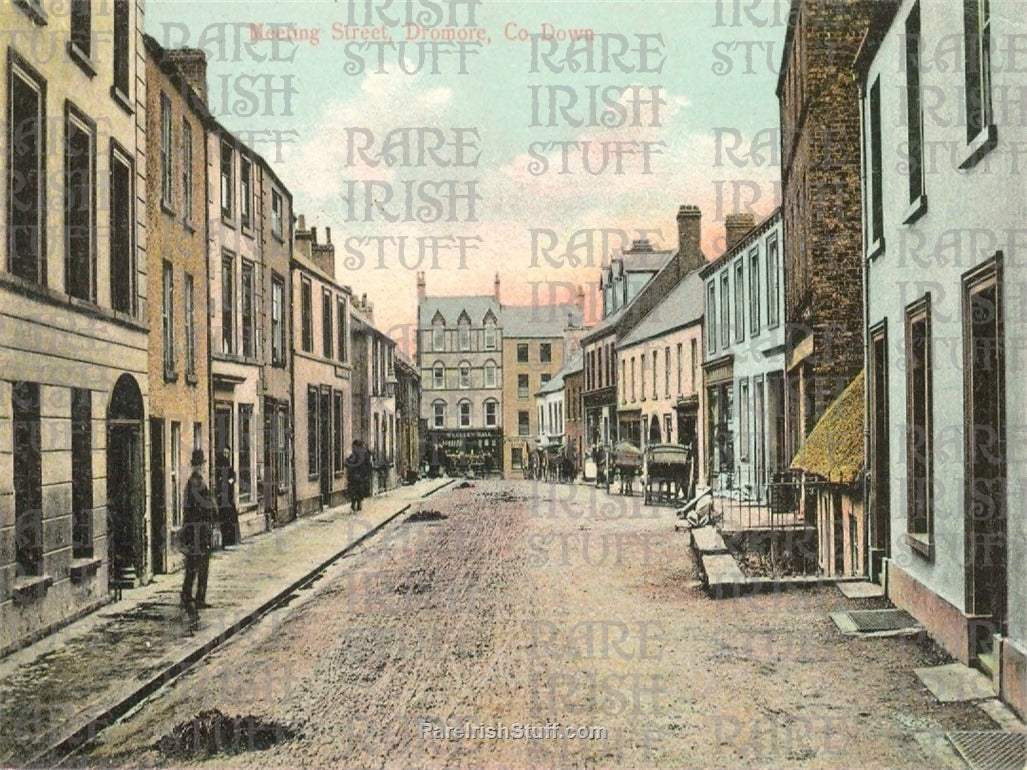 Meeting Street, Dromore, Co. Down, Ireland 1898