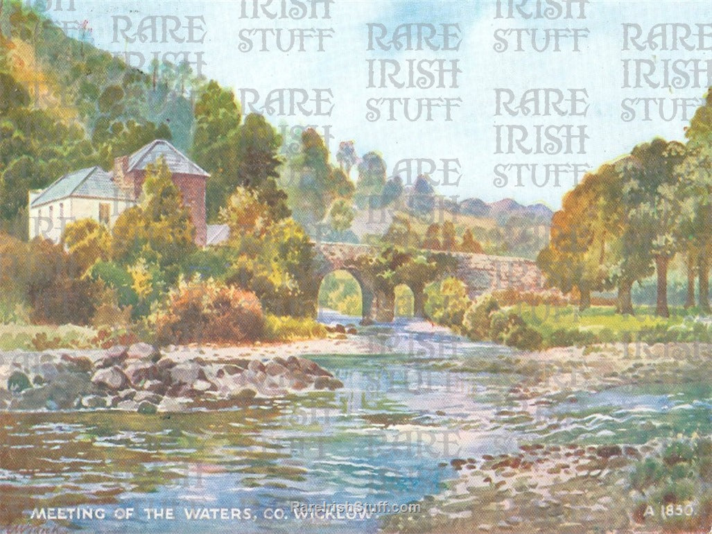 Meeting of the Waters, Vale Of Avoca, Co. Wicklow, Ireland 1900