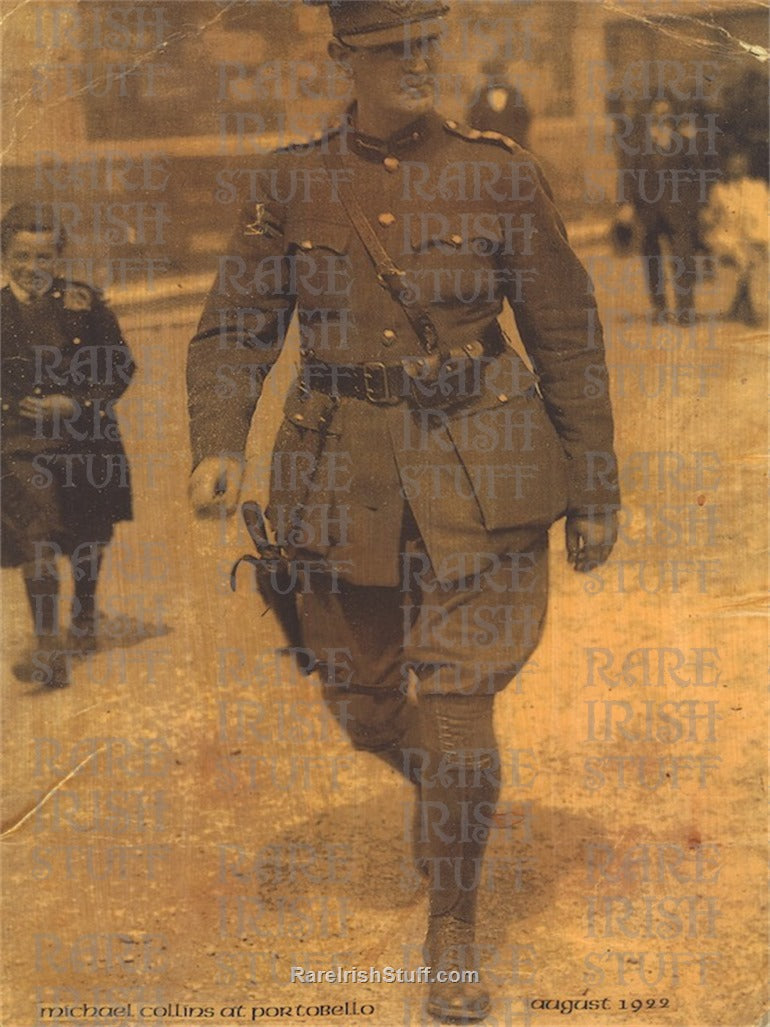 Michael Collins, Portobello Barracks, Dublin, 1922