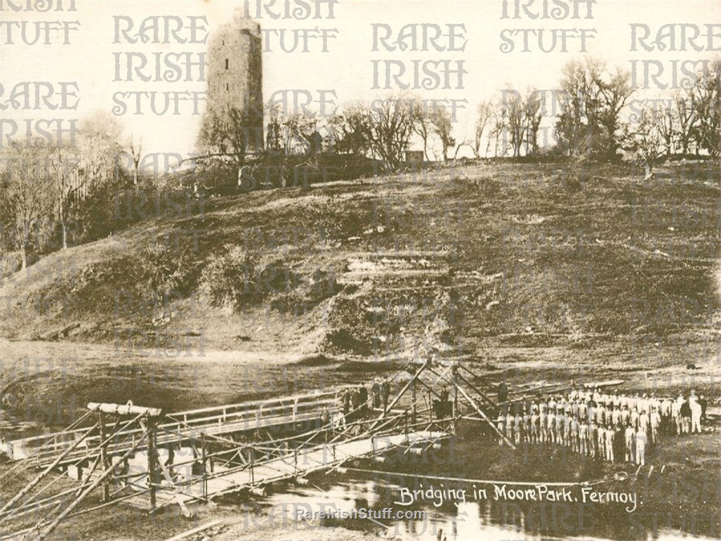 Bridging in Moore Park, Fermoy, Co. Cork, Ireland 1894