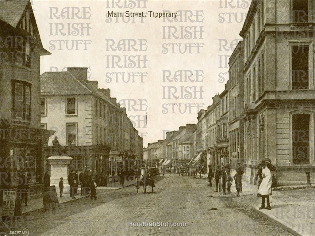 Main Street, Tipperary Town, Co. Tipperary, Ireland 1895