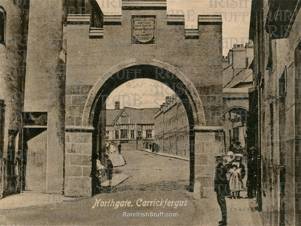 Northgate, Carrickfergus, Co. Antrim, Ireland 1901