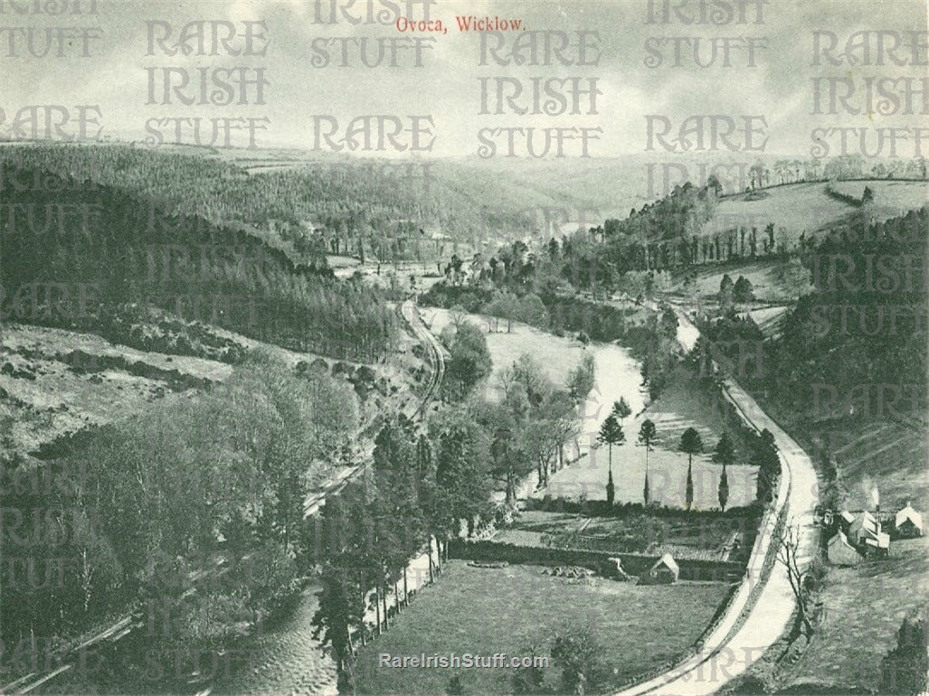 Ovoca (Avoca) Village, Co. Wicklow, Ireland 1900