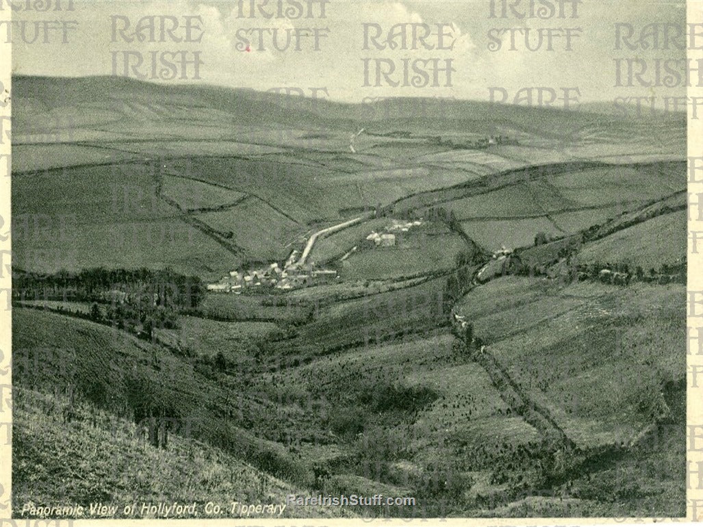 Panoramic view of Hollyford, Co. Tipperary, Ireland 1895