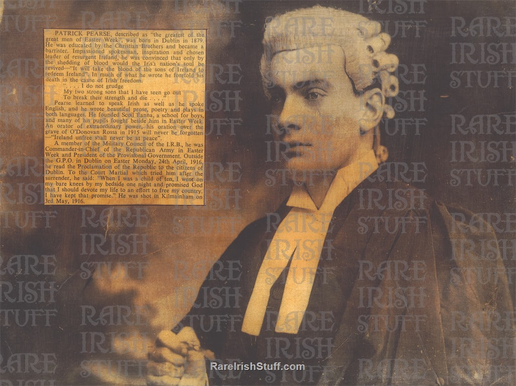 Patrick Pearse Barrister Pic & Bio