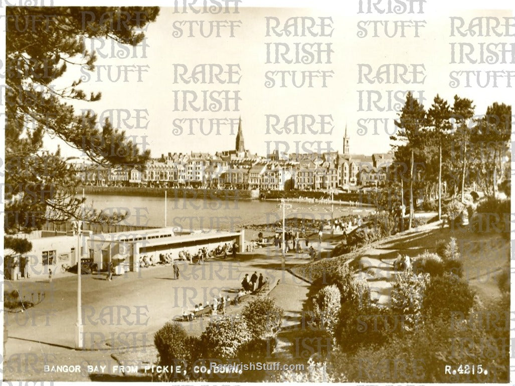 Bangor Bay from Pickie, Co. Down, Ireland 1920