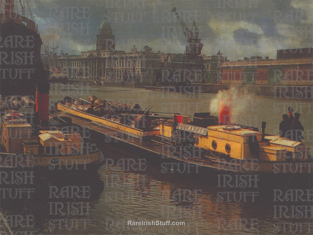 Guinness Barge Boats 'Killiney' & 'Sandyford' on the River Liffey