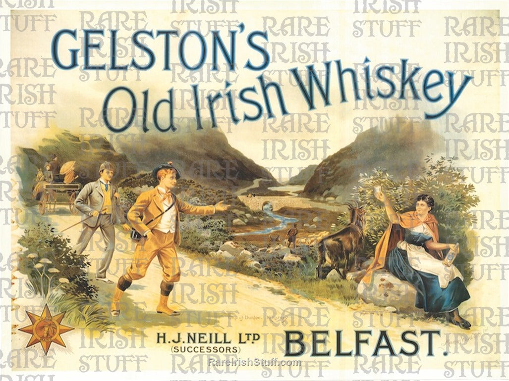 Gelston's Old Irish Whiskey Belfast