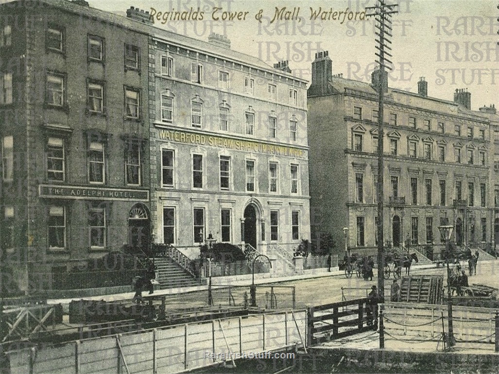 Reginald's Tower & Mall, Waterford City, Co. Waterford, Ireland 1905