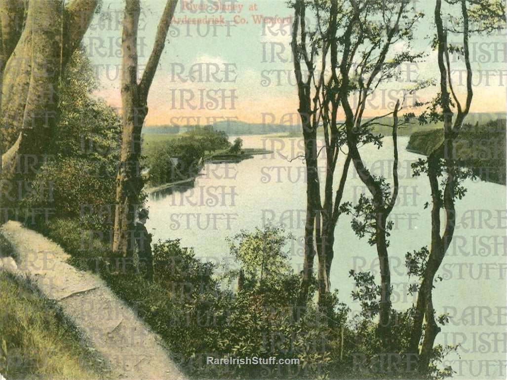 River Slaney, Ardcandrisk, Barntown, Co. Wexford, Ireland 1895