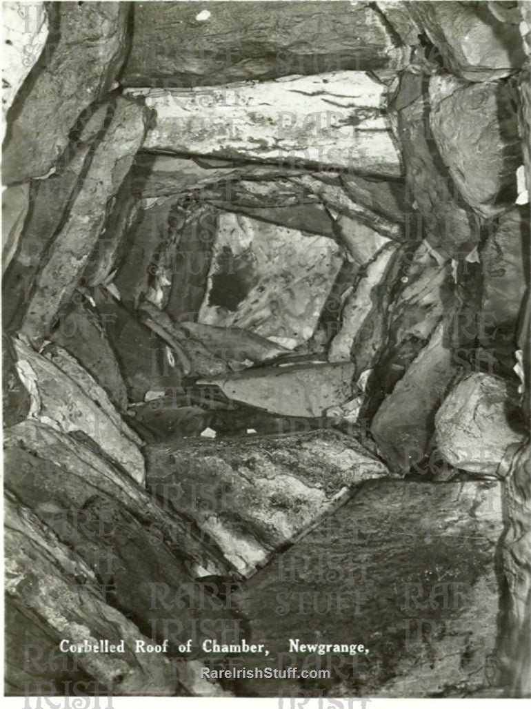 Roof of Chamber, Newgrange, Co. Louth, Ireland 1942