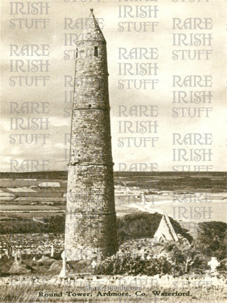 Round Tower, Ardmore, Co. Waterford, Ireland 1940