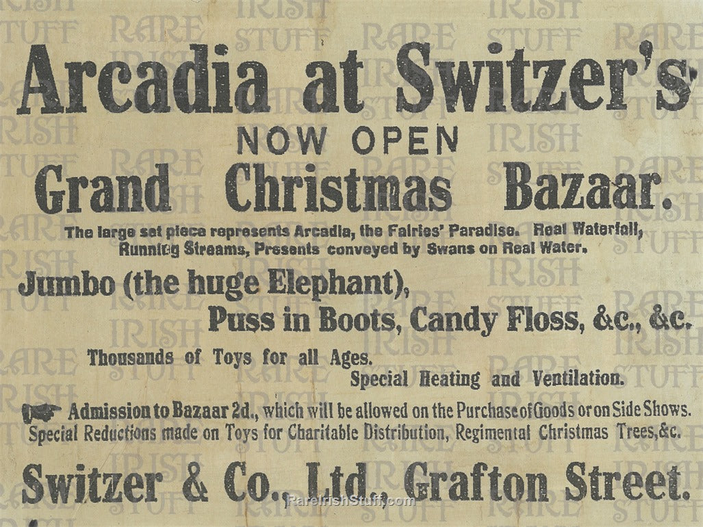 Switzer's & Co. Ltd, Christmas Bazaar, Grafton Street, Dublin 1941