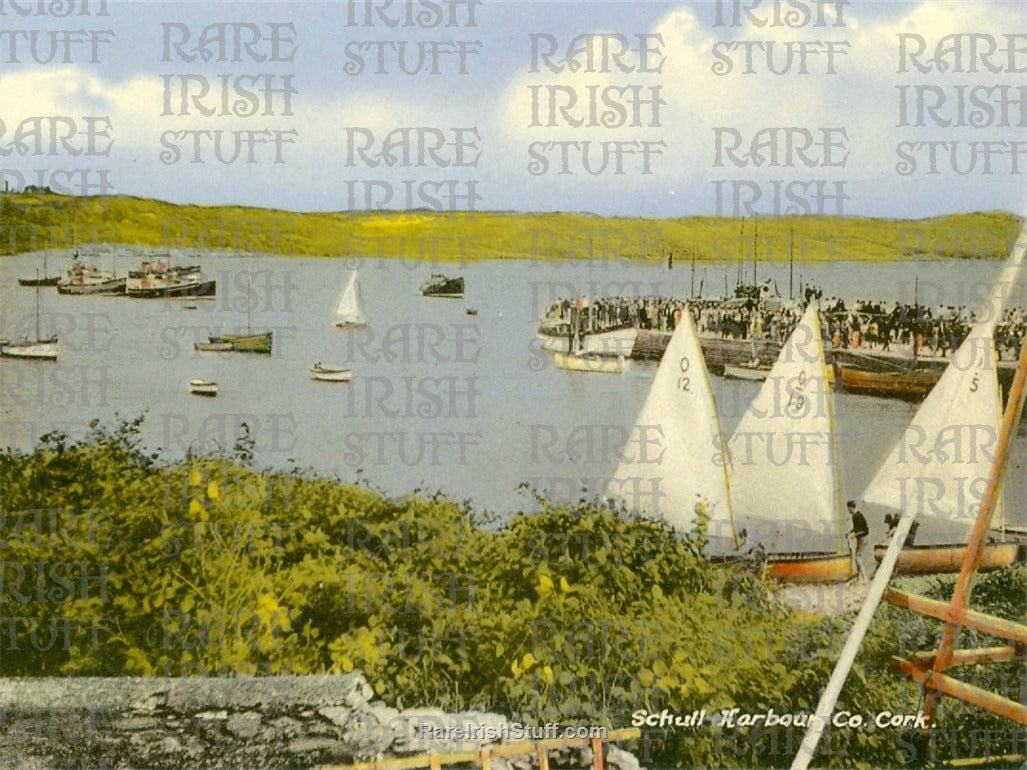 Schull Harbour, Schull, Co. Cork, Ireland 1910