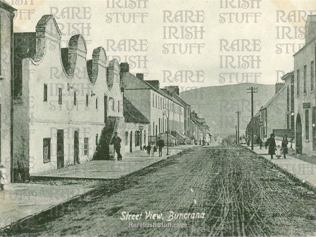 Street View, Buncrana, Co. Donegal, Ireland 1899