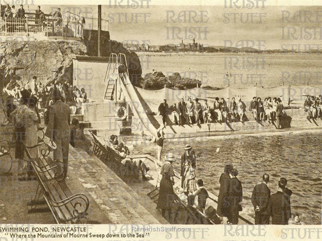 Swimming Pool, Newcastle, Co. Down, Ireland 1930s