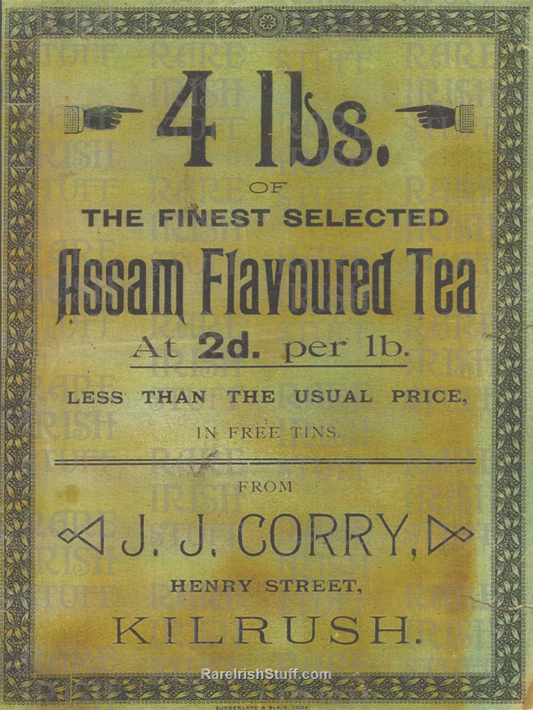 Tea Merchant, J.J. Corry, Henry Street, Kilrush, Co Clare