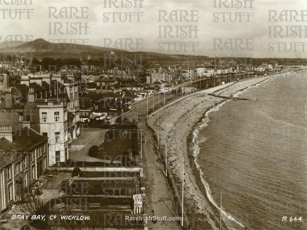 Bray Bay, Bray, Co. Wicklow, Ireland 1940s