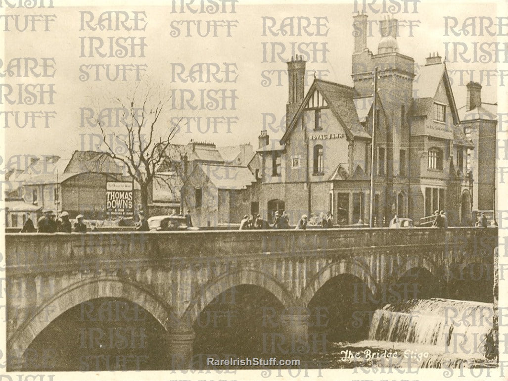 The Bridge, Sligo Town, Co. Sligo, Ireland 1940s