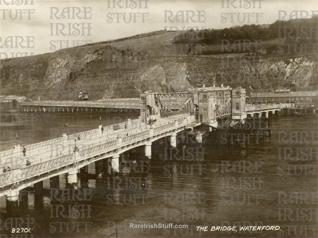 The Bridge, Waterford City, Co. Waterford, Ireland 1940s