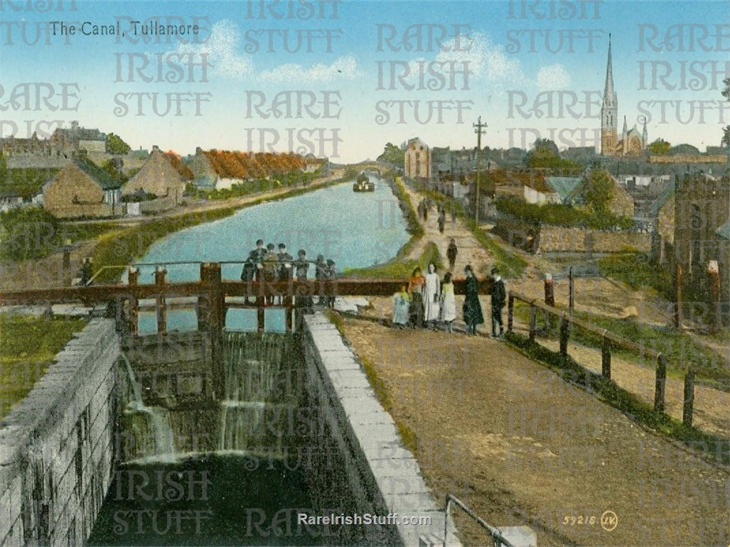 The Canal, Tullamore, Co. Offaly, Ireland 1895