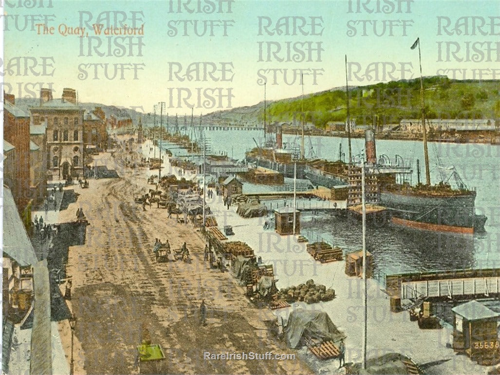 The Quay, Waterford City, Co. Waterford, Ireland 1898