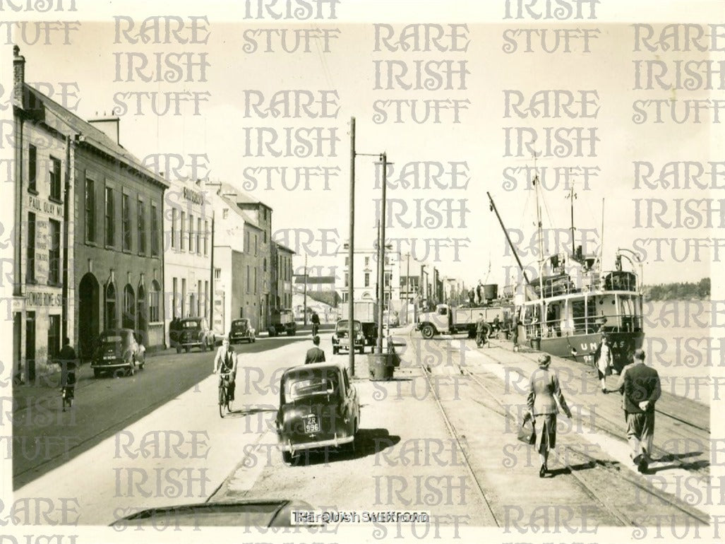 The Quay, Wexford Town, Co. Wexford, Ireland 1950s