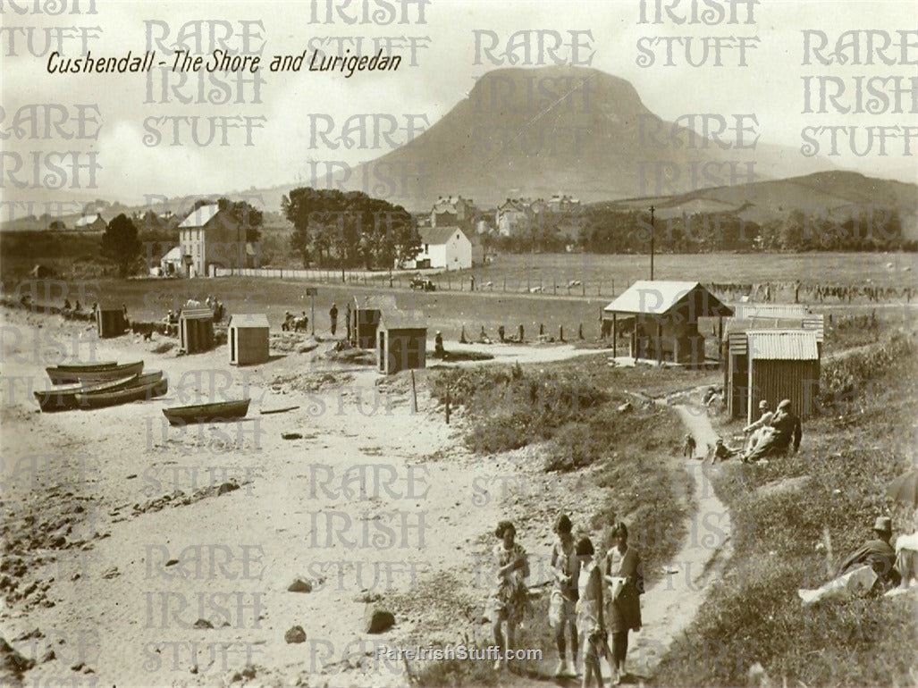 Cushendall - The Shore & Lurigedan, Co. Antrim, Ireland 1939