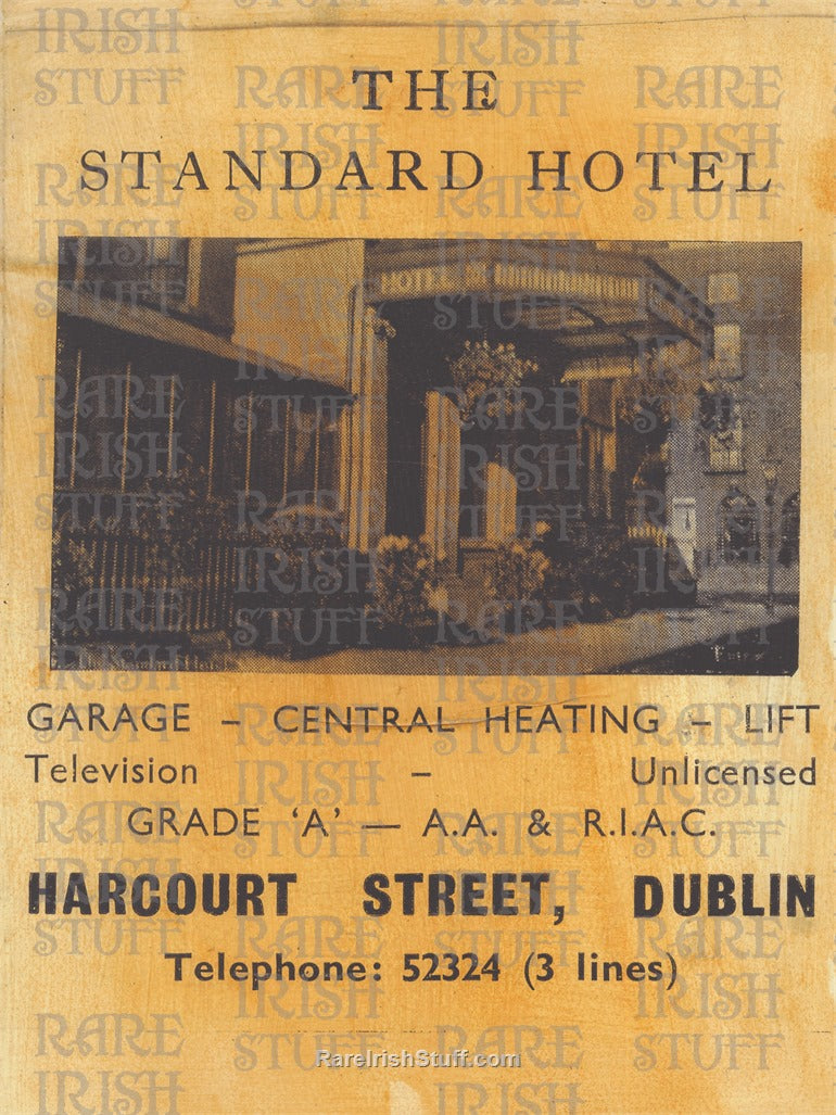 The Standard Hotel, Harcourt Street, Dublin 1951