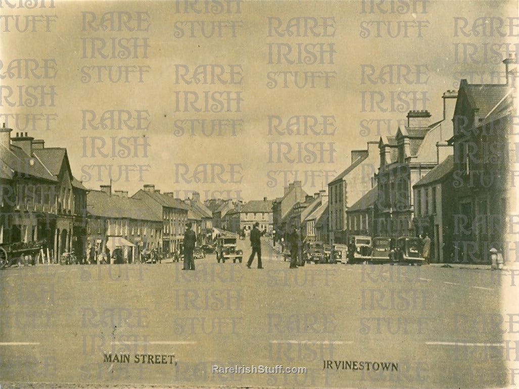 Town Hall & Church Street, Enniskillen, Fermanagh, Ireland 1900