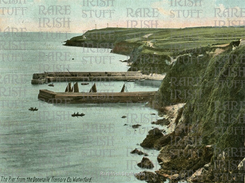 The Pier from the Doneraile, Tramore, Co. Waterford, Ireland 1903