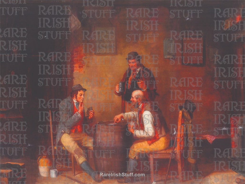 Public House Poker Scene 1800's