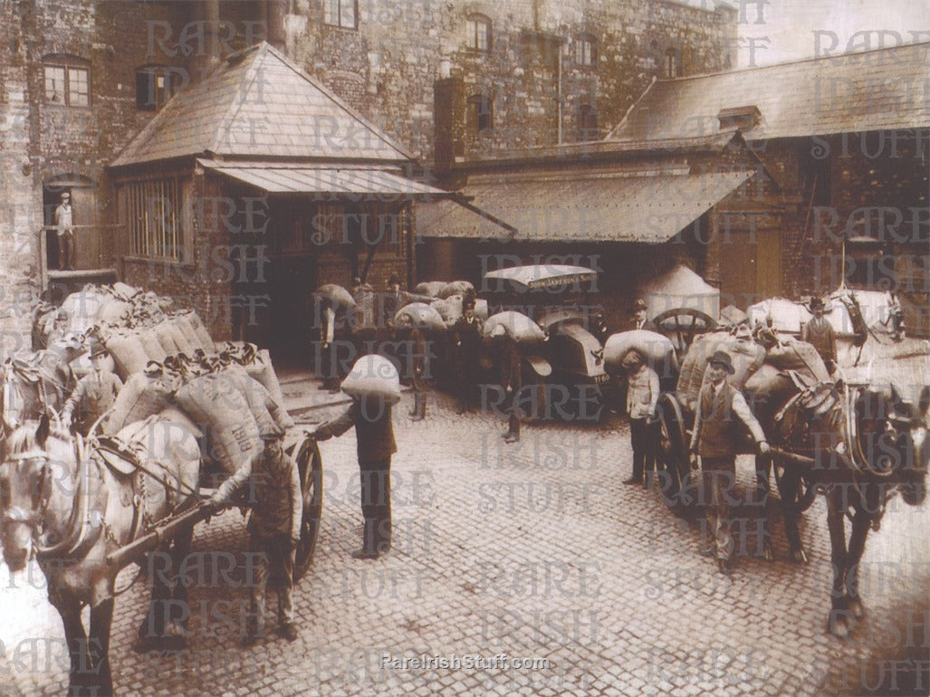 John Jameson Delivery Fleet, Bow Street Distillery, Dublin, 1919