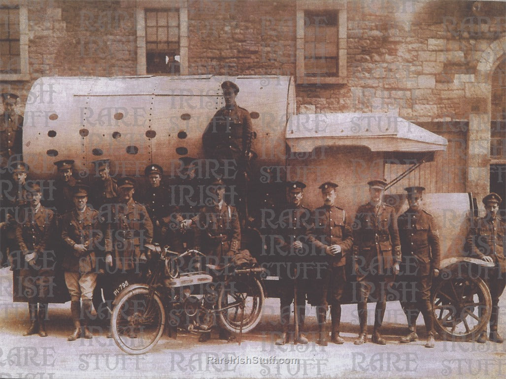 Armoured Guinness Carrier for Easter Rising, 1916