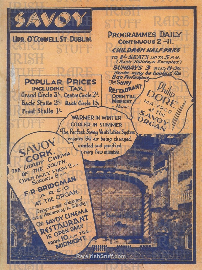 Savoy Cinema - O'Connell Street, Dublin & Cork