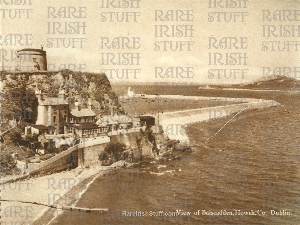 View of Balscadden, Howth, Co Dublin, Ireland 1900