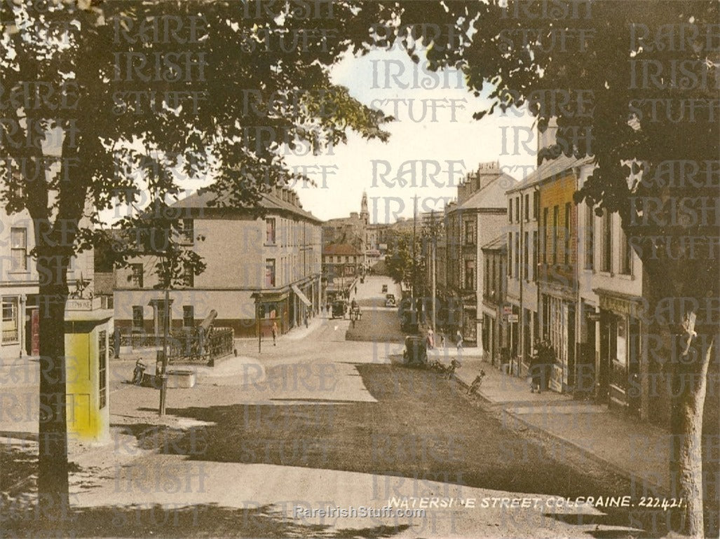 Waterside Street, Coleraine, Derry, Ireland 1940's