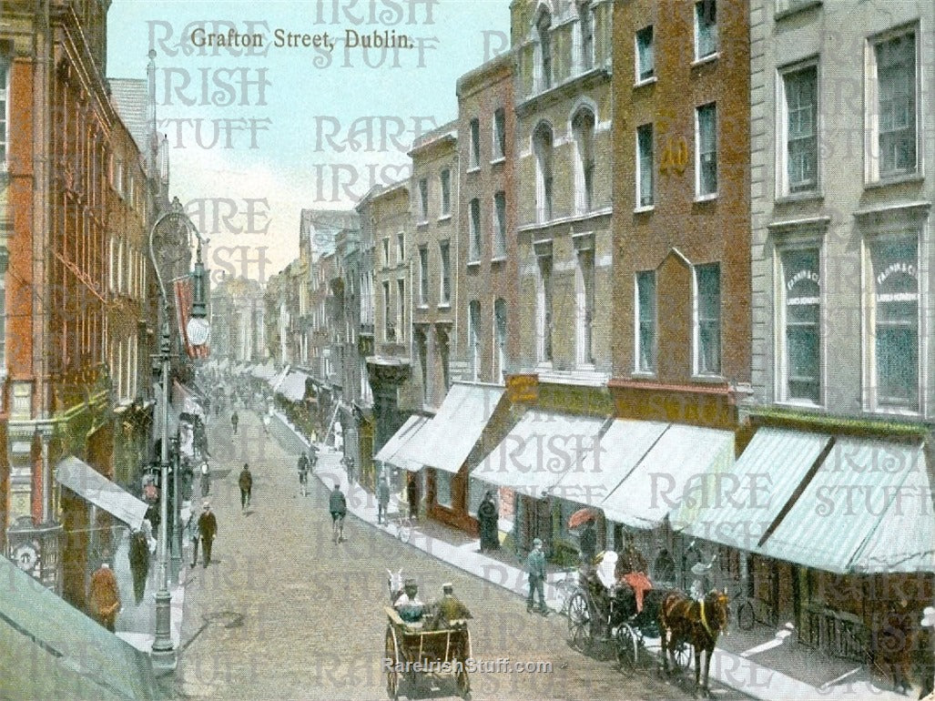 Grafton Street, Dublin, Ireland 1910
