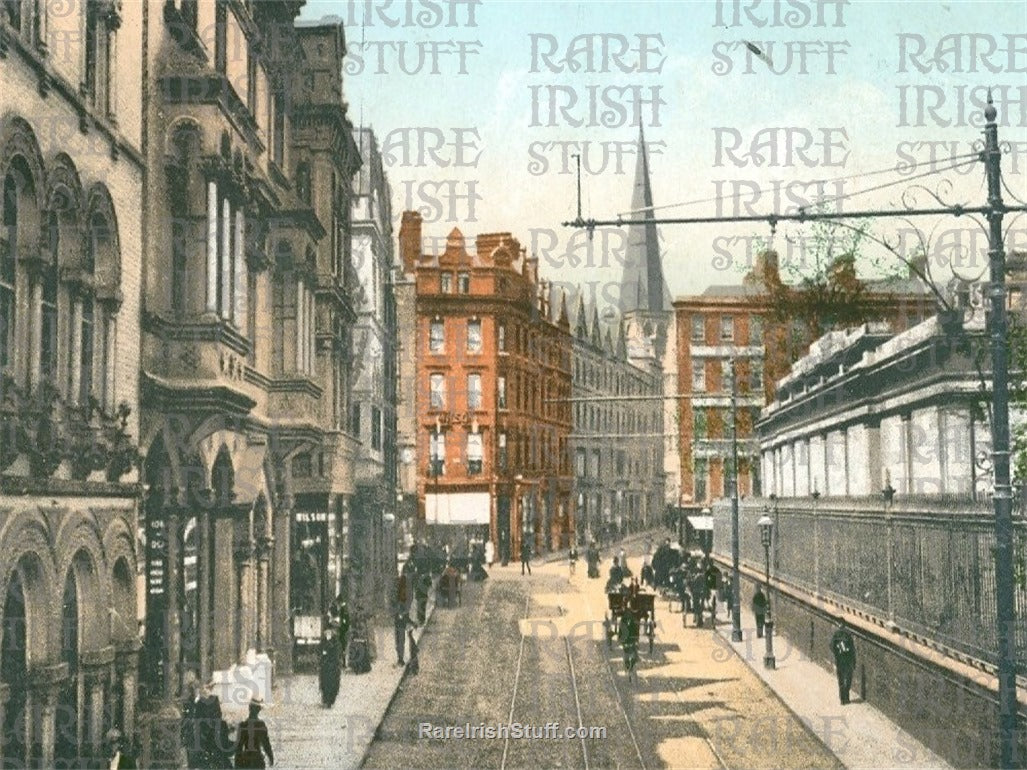 Nassau Street, Dublin, Ireland 1892