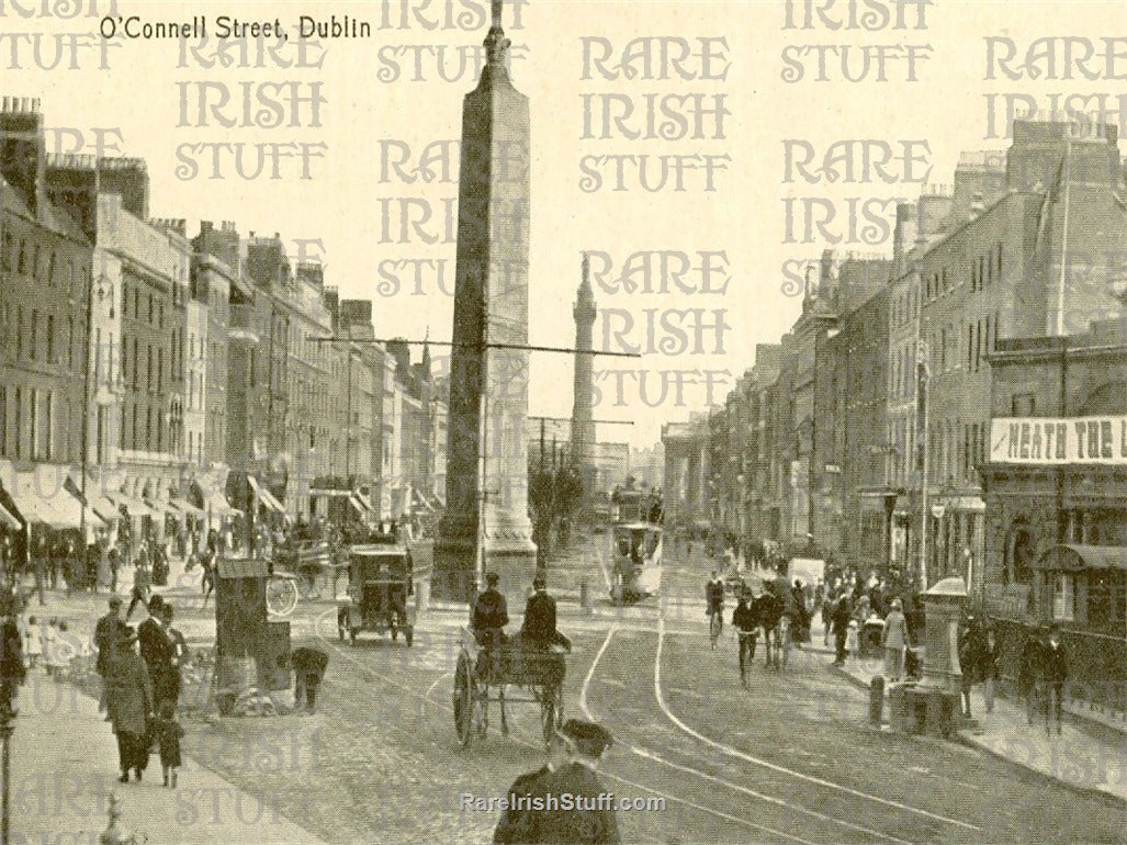 O'Connell Street, Dublin, Ireland 1920