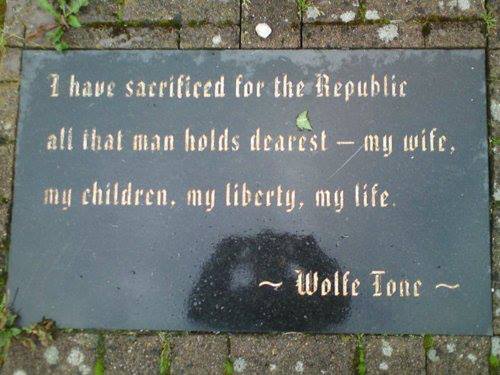 Death of Wolfe Tone