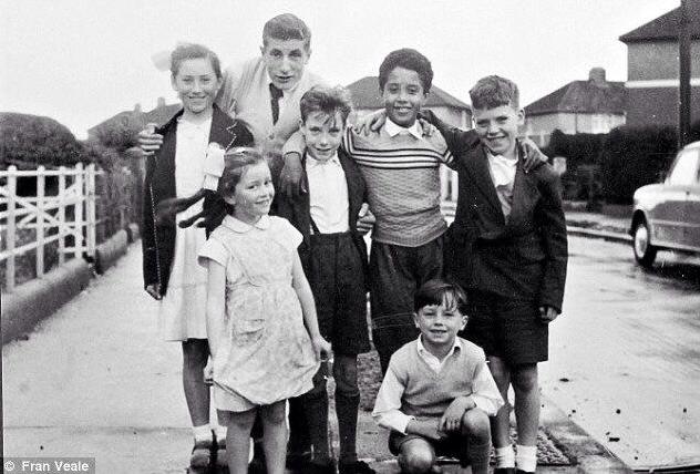 Young Phil Lynott & friends, Crumlin. 1961