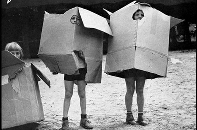 Dublin Kids on Halloween, 1960s.