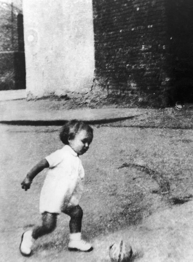 George Best. Aged 2, Belfast.