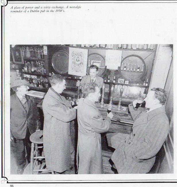 The Central Bar, Aungier Street, Dublin, 1950's