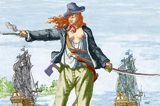 Death of Irish Pirate Anne Bonny