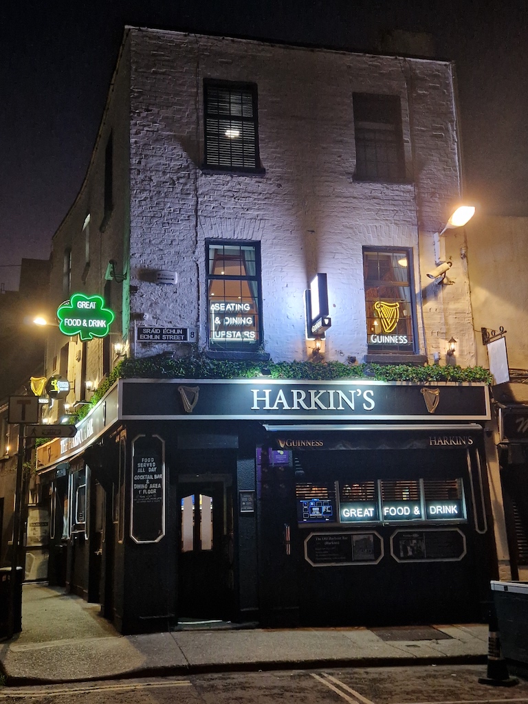 Brendan Behan and The Harbour Lights Bar