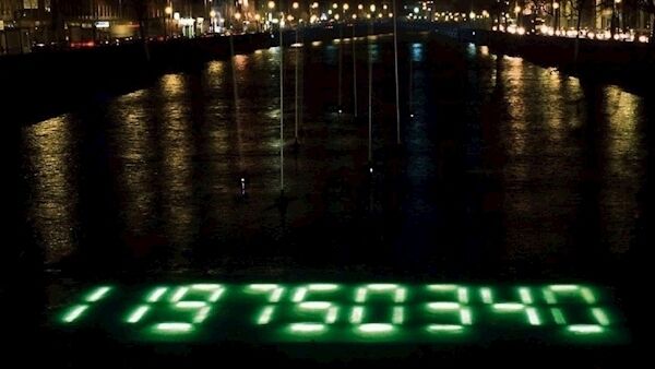 The Millennium Countdown clock