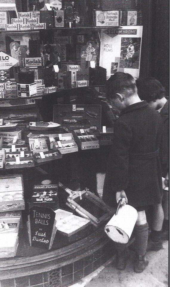 Dreaming/ Window shopping on Grafton Street, 1960's
